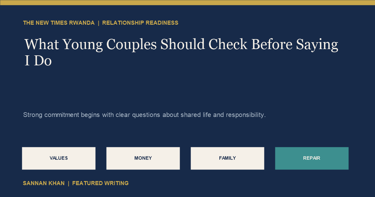 Strong commitment begins with clear questions about shared life and responsibility.